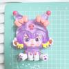 Grande Luminous Desenho Animado Brilhante Menina CP Acessórios de Resina Grampo de Cabelo Feito à Mão Adesivo de Geladeira Corda de Cabeça para Copo d'Água Material para Joias