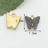 Acessórios de Joias Estilo Borboleta Transfronteiriços, Joias Artesanais DIY Borboleta Multicor, Acessórios de Joias DIY de Gotejamento de Óleo de Alta Qualidade