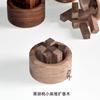 Difusor de aceite esencial de madera aromática para coche, aromaterapia para el hogar, dormitorio, madera aromática dispersa, decoración creativa de madera maciza, venta directa de fábrica