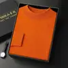 Nuevo Suéter de Cachemir de Cuello Medio Tejido de Cachemir para Hombre Otoño e Invierno Espesado Primera Línea Tejido Básico Sin Costuras para Heattech