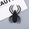 Piezas de tela con polvo dorado de Halloween transfronterizas Decoraciones de calabaza araña accesorios Disfraz diseño de escena tela para habitación pegatinas