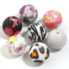 Cuentas de silicona de colores, transferencia de agua, cuentas navideñas, hilo para manualidades, bolígrafo, pulsera, collar, accesorios de joyería con cuentas.