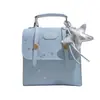 Bolsa de Ombro Feminina com Bolinhas Única Nova Primavera 2026 Mochila Versátil para o Dia a Dia Mochila Pequena Exquisita Super Moderna Moda