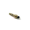 Enchufe de audio DC3.5 Enchufe DC3.5MM de tres secciones de 4.5 mm de grosor, conector macho dorado para placa trasera 3.5DC