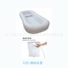 Cama de baño inflable al por mayor disponible para personas mayores con discapacidad, lavabo de baño, cuidado de la cama en el hogar, bañera plegable de PVC.