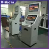 Máquina Terminal de Autoservicio Vertical de Doble Pantalla de 21.5 pulgadas para Verificación y Comparación de Identidad Humana / Equipo de Firma Electrónica y Toma de Huellas Dactilares