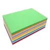 Cartulina de Color A4 para Manualidades Infantiles Hecho a Mano Papel Jardín de Infancia Pintura a Mano Papel de Color Cartulina Dura de Color Claro 160g
