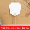 Abanico de laca DIY, abanico en blanco, abanico de laca estilo chino, abanico redondo en blanco, abanico hecho a mano, abanico de laca para publicidad