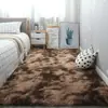Tapete Estilo Ins Nórdico para Sala de Estar, Mesa de Centro, Quarto, Cobertura Total, Tapete Fofo para Quarto, Tapete de Pelúcia ao Lado da Cama de Menina, Tapete de Chão