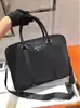 P Lada 2VE871 Maletín de Nylon para Hombre Bolso Cruzado al Hombro para Laptop Bolso de Tela Paracaídas para Negocios