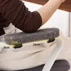 Almohadillas para Reposabrazos de Silla de Oficina, Estilo Algodón y Lino, Soporte Suave para Codo de Silla de Computadora, Almohadillas para Muñecas, Aumento de Altura para Reposabrazos de Silla Gamer