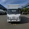 Exportación de Camiones Lona Isuzu a África, Exportación de Camiones de Carga Tipo Furgón de 5m a Oriente Medio y Otros Países, Suministro Directo del Fabricante