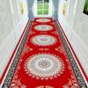 Alfombra Estampada Hotel Pasillo de Hotel Felpudo Cortable Pasillo Escalera Material en Rollo Lavable