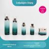 Guangzhou Novo material de embalagem cosmética Straight Round Set Garrafa Emulsão Garrafa Emulsão Essência Garrafa Garrafa de Creme