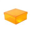 Caja de Pastel de Luna Acrílica Caja de Almacenamiento Caja de Regalo a Mano Tapa Cielo y Tierra Almacenamiento de Alimentos abatible Boda Dama de Honor Padrino