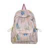 Mochila escolar estilo Ins de gran capacidad para estudiantes de secundaria, preparatoria y universidad, de alto valor, sencilla y bonita para el campus.