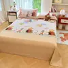 2026 Novo Modelo Classe A Algodão Nuvem Desenho Animado Lençol de Cama Oversized, Amigo da Pele, Estilo Quatro Estações para Dormitório, Colcha de Cama de Cobertura Total 1,5m