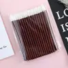 Pincel de Labios Sólido Transfronterizo en Barra, Pinceles de Labios al por Mayor en Stock, Pincel de Labios con Terciopelo en Barra, Pincel Portátil para Mezclar Brillo de Labios y Tinte de Labios para Mujeres