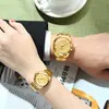 Reloj de negocios de oro incrustado de diamantes, reloj para pareja, reloj de hombre al por mayor, modelo transfronterizo, reloj para pareja
