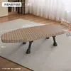 Tabla de Planchar, Mesa de Planchar de Madera Maciza, Tabla de Planchar Plegable para el Hogar, Almohadilla Pequeña de Madera Maciza para Planchar de Escritorio, Soporte para Almohadilla de Planchar