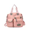 Bolso de lona nuevo, bolso de hombro para mujer, estilo coreano, tela Oxford de nailon, bolso de mano, bolso cruzado, gran capacidad, adecuado para mamás
