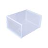 Caja de Zapatos Engrosada Caja de Almacenamiento de Plástico Transparente Artefacto de Almacenamiento de Sentido Simple Avanzado Entorno de Almacenamiento a Prueba de Polvo Zapatero Ecológico
