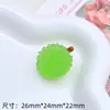 Accesorios de Resina Tónico Vibratorio Juguete Bolsa Sorpresa Explosiones Crema Gel Adornos Estéreo DIY Material para Joyería Fruta Luminosa