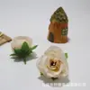 Capullos de Flores Artificiales, Flores Falsas para Decoración de Bodas, Cabezas de Flores de Seda, Manualidades DIY, Accesorios para el Cabello, Cuentas de Flores para Ropa, Flores para Cortinas