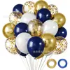 Conjunto de Balões de Látex 12 Polegadas Transfronteiriço Balões Pretos Dourados Metálicos com Lantejoulas Balões de Decoração para Cena de Casamento Festa de Aniversário