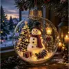 Nuevo Adorno: Adorno de Diorama Navideño Brillante