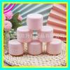 Frasco de Crema Rosa 45ml Frasco Rosa de Boca Ancha Caja para Ungüento Set de Viaje Caja para Crema 45g Frasco para Ungüento