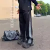 Pantalones Casuales Deportivos para Hombre, Tejidos con Cordón, Empalme, Holgados, de Pierna Recta, para Baloncesto, Correr, Entrenamiento, Fitness, de Secado Rápido para Verano