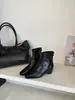 Botas Western de Cuero Suave Chuyuji con Puntera Puntiaguda Estilo Retro para Mujer 2026 Otoño/Invierno Botas Martin Versátiles y Ajustadas