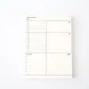 Bloc de notas simple para planificar horarios de negocios Bloc de notas desprendible Plan mensual Plan semanal Libreta de notas Lista de tareas pendientes