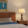 Luminária de chão cilíndrica de madeira maciça de luxo leve para sala de estar ao lado do sofá, luminária de piso decorativa minimalista nórdica para quarto