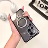Funda de teléfono incrustada con diamantes, un artículo de comercio exterior muy vendido, adecuada para teléfonos Samsung, con diamantes brillantes y un marco para la lente, funda de teléfono S26 anticaída