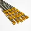 Red de pesca metálica reforzada de acero inoxidable, red de pesca multifuncional para venta al por mayor, caña de red de pesca extensible multisección