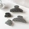 Presilha de Cabelo Estrela Cintilante Luxo Leve de Alta Qualidade Exquisite Presilha de Garra de Acetato Parte de Trás da Cabeça Coque Acessórios de Cabelo Presilha de Tubarão Pequena Presilha de Garra