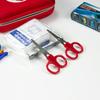 Kit de Primeros Auxilios Personalizado del Fabricante Tijeras a Juego Tijeras Portátiles de Acero Inoxidable para el Hogar Cabeza Redonda Estudiantes de Primaria Corte de Papel Tijeras Manuales