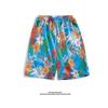 Pantalones de playa hawaianos para hombre estampados nuevos estilo Hong Kong holgados casuales shorts versión coreana de los pantalones de playa una generación de pelo