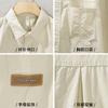 Camisa de manga larga de algodón para hombre, nueva camisa holgada informal de otoño, venta al por mayor de fábrica, una generación de personalización de soporte para el cabello