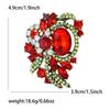 Conjuntos Transfronteiriços Europeus e Americanos com Broches, Acessórios Corsage, Florais Retrô em Liga Incrustados com Diamantes, Broches Vazados, Dropshipping