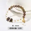 Fabricante Pulseira de Cristal Natural Personalizada Jade Novo Estilo Chinês Pedra Natural Ágata Jade Jade Hetian Pulseira Personalizada