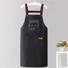 Delantal impermeable y a prueba de aceite, delantal de cocina nuevo y elegante para uso doméstico, uniforme de trabajo, resistente a las manchas, adecuado para restaurantes, ropa de trabajo unisex