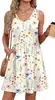 2026 Ropa de Mujer de Comercio Exterior Europeo y Americano Transfronteriza Amazon Vestido de Verano con Estampado de Tiras y Bolsillo