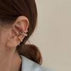 Nuevo Brazalete de Oreja Trenzado Simple Estilo Coreano Sin Perforación para Mujer, Pendientes Vintage de Cadena con Borla y Circonita, Elegantes Accesorios para Orejas