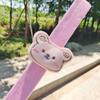Pulsera de peluche de dibujos animados para niños, decoración creativa, accesorios para el cabello, regalos de boda