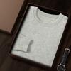 Suéter de Cachemira de Montaña para Hombre Suéter de Cuello Redondo de Panal 24 Otoño e Invierno Nuevo Casual Holgado Suéter Base de Cachemira Top