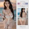 Deseo Sexy Lencería Sexy Dulce Sirvienta Malla Sexy Lazo Dulce Uniforme Transparente Traje SAO 0994