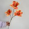 3 tulipanes con pétalos abiertos y tulipanes grandes ceremonia de boda salón de bodas fila de flores guía de camino arreglo floral decoración exportación de comercio exterior
